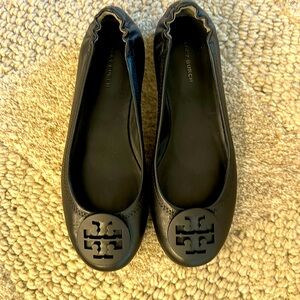 Tory Burch Minnie Black Ballet shoes - size 7.5